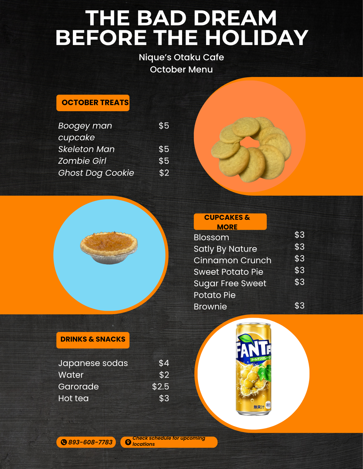 October Menu